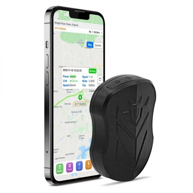 Автономний маяк стеження за автомобілем, міні трекер GPS для мотоцикла, датчик викрадення авто, жучок моніторингу транспорту